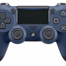 【純正品】ワイヤレスコントローラー (DUALSHOCK 4) ミッドナイト・ブルー (CUH-ZCT2J22) [video game]