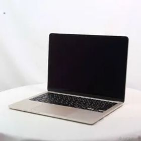 〔中古品〕 MacBook Air 13.6-inch Early-2024 MXCU3J／A Apple M3 8コアCPU_10コアGPU 16GB SSD512GB スターライト 〔15.7 Sequoia〕【251】
