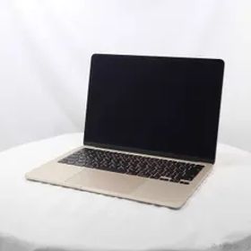 〔展示品〕 MacBook Air 13.6-inch Late-2024 MC8P4J／A Apple M3 8コアCPU_10コアGPU 24GB SSD512GB スターライト 〔15.7 Sequoia〕【258】