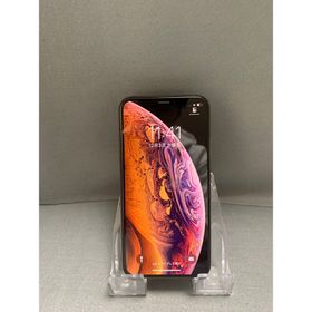 アップル(Apple)の美品 国内版 SIMフリー iPhoneXs 256GB ゴールド色(スマートフォン本体)