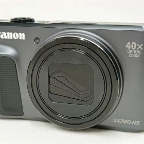 【全品ポイント10倍！要エントリー】【期間限定セール】キヤノン Canon コンパクトデジタルカメラ ブラック PowerShot SX720 HS 【中古】