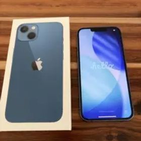 【美品】Apple iPhone 13 ブルー SIMフリー 箱あり