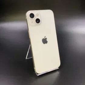 iPhone 13 128GB スターライト au SIMフリー 白ロム 動作確認済 76%【全額返金保証】【最速発送】