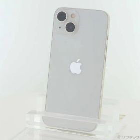 〔中古品〕 iPhone13 128GB スターライト MLND3J／A SIMフリー【371】
