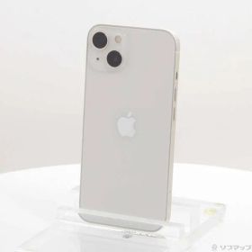 〔中古品〕 iPhone13 128GB スターライト MLND3J／A SIMフリー【276】
