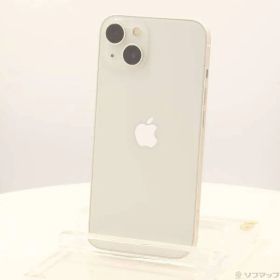 〔中古品〕 iPhone13 128GB スターライト MLND3J／A SIMフリー【368】