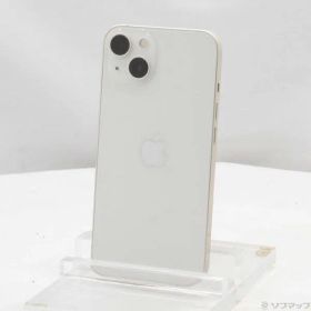 〔中古品〕 iPhone13 128GB スターライト MLND3J／A SIMフリー【198】
