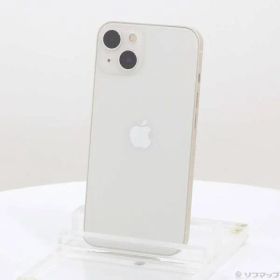 〔中古品〕 iPhone13 128GB スターライト MLND3J／A SIMフリー【348】