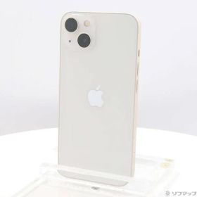 〔中古品〕 iPhone13 128GB スターライト MLND3J／A SIMフリー【348】