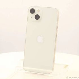 〔中古品〕 iPhone13 128GB スターライト MLND3J／A SIMフリー【262】