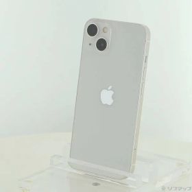 〔中古品〕 iPhone13 128GB スターライト MLND3J／A SIMフリー【377】