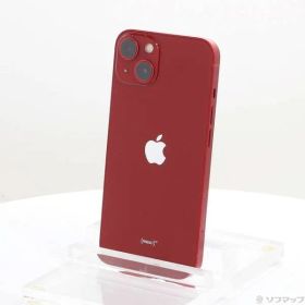 〔中古品〕 iPhone13 128GB プロダクトレッド MLNF3J／A SIMフリー【371】