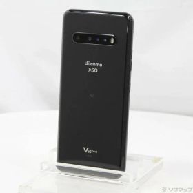 〔中古品〕 LG V60 ThinQ 5G 128GB ザ ブラック L-51A docomo【269】