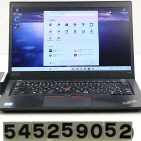 Lenovo ThinkPad X390 Core i5 8265U 1.6GHz/8GB/256GB(SSD)/13.3W/FWXGA(1366x768)/Win11 文字消えあり【中古】【20251212】