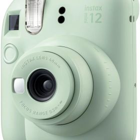 【送料無料】FUJIFILM フジフイルム チェキ instax mini 12 ミントグリーン INS MINI 12 GREEN【スーパーロジ】【あす楽対応】【転送不可】【unable to transfer】