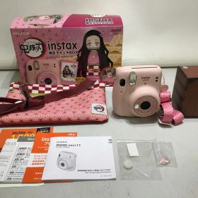 【12/19(金)20時〜全品ポイント10倍！要エントリー！】フジフィルム FUJIFILM instaxmini INS MINI 11 KIMETSU PINK 【中古】