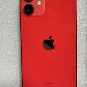 ジャンク SIMロックあり 256GB iPhone12mini (RED)本体