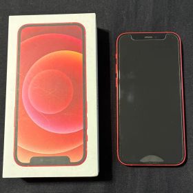 【極美品】Apple iPhone 12 mini RED箱付き