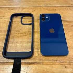 iPhone 12 mini ブルー 64GB ケース3個付き 充電ケーブル３本