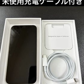 美品iPhone 12mini本体 128gb未使用ケーブル付