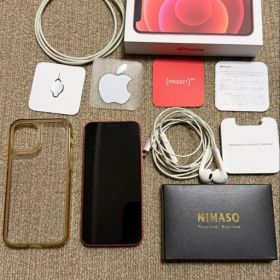 【美品】Apple iPhone12mini 本体 レッド 128gb