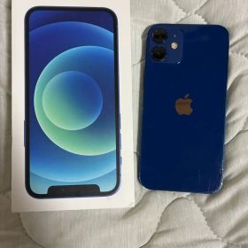 Apple iPhone 12mini ブルー 本体 128GB 傷あり