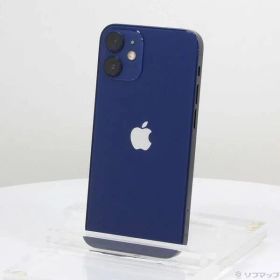 〔中古品〕 iPhone12 mini 128GB ブルー MGDP3J／A SIMフリー【377】