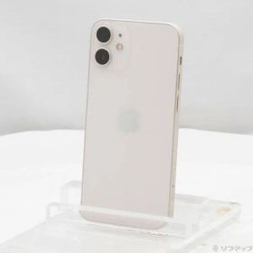〔中古品〕 iPhone12 mini 64GB ホワイト MGA63J／A SIMフリー【276】
