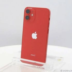 〔中古品〕 iPhone12 mini 128GB プロダクトレッド MGDN3J／A SIMフリー【377】