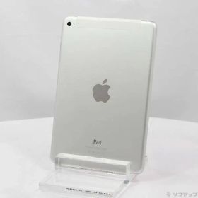 〔中古品〕 iPad mini 4 64GB シルバー MK732J／A docomoロック解除SIMフリー【305】