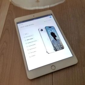 iPad mini 4 wifi 128GB ゴールド 美品