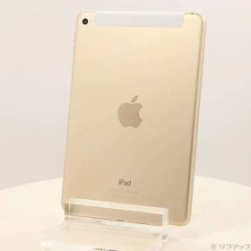 〔中古品〕 iPad mini 4 128GB ゴールド MK782J／A SIMフリー【262】