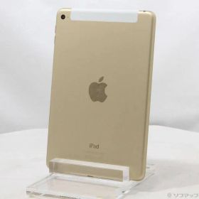 〔中古品〕 iPad mini 4 16GB ゴールド NK712J／A SIMフリー【348】