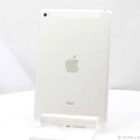 〔中古品〕 iPad mini 4 64GB シルバー MK732J／A SIMフリー【371】