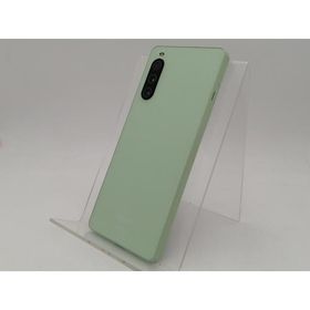 【中古】SONY docomo 【SIMフリー】 Xperia 10 V セージグリーン 6GB 128GB SO-52D【なんば】保証期間１ヶ月【ランクC】