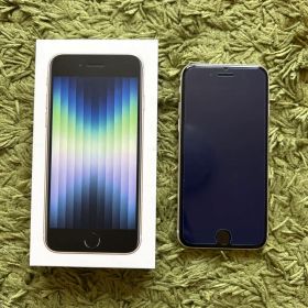 SIMフリー iPhoneSE 第3世代 64GB バッテリー容量85％