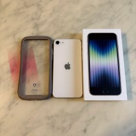 Apple iPhoneSE 第三世代 スターライト 本体+iFaceケース
