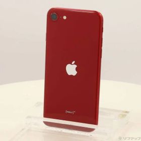 〔中古品〕 iPhone SE 第3世代 64GB プロダクトレッド MMYE3J／A SIMフリー【196】