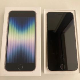 iPhone SE 第3世代 64GB （9）バッテリー100%表面傷あり