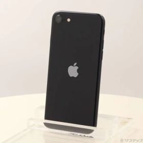 〔中古品〕 iPhone SE 第3世代 64GB ミッドナイト MMYC3J／A SIMフリー【247】
