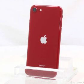 〔中古品〕 iPhone SE 第3世代 64GB プロダクトレッド MMYE3J／A SIMフリー【262】