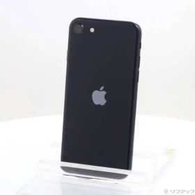 〔中古品〕 iPhone SE 第3世代 64GB ミッドナイト MMYC3J／A SIMフリー【368】