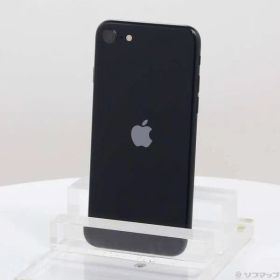 〔中古品〕 iPhone SE 第3世代 128GB ミッドナイト MMYF3J／A SIMフリー【262】