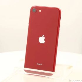 〔中古品〕 iPhone SE 第3世代 128GB プロダクトレッド MMYH3J／A SIMフリー 〔ネットワーク利用制限▲〕【262】