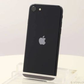 〔中古品〕 iPhone SE 第3世代 128GB ミッドナイト MMYF3J／A SIMフリー【344】