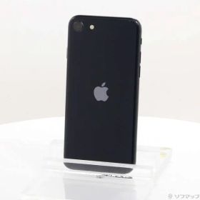 〔中古品〕 iPhone SE 第3世代 256GB ミッドナイト MMYJ3J／A SIMフリー【258】