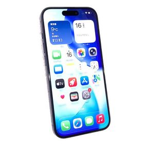 中古 Apple iPhone15 Pro 256GB ブルーチタニウム MTUG3J／A SIMフリー ネットワーク利用制限▲判定