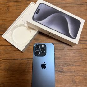 【極美品】iPhone 15 Pro 128GB スペースブラック Simフリー