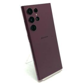 SAMSUNG Galaxy S22 Ultra 256GB バーガンディ docomo SC-52C 白ロム 動作確認済【全額返金保証】【最速発送】
