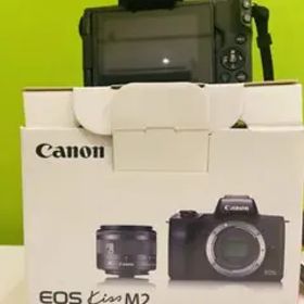 Canon EOS Kiss M2 ブラック EF-M15-45 IS STM…